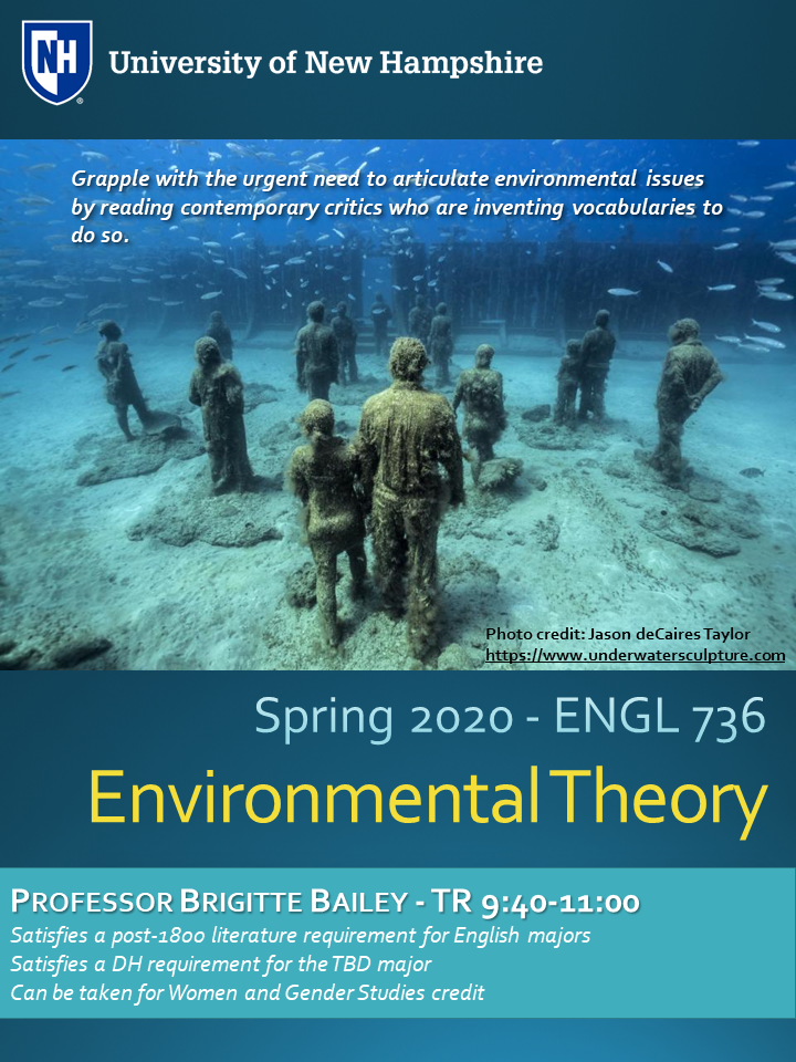 ENGL 736 Environmental Theory