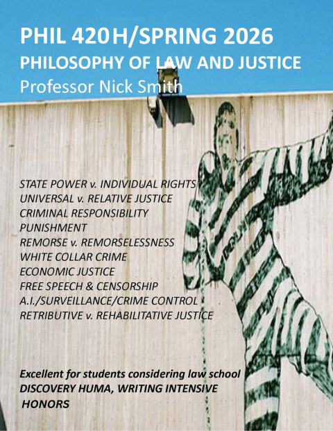 PHIL 420H Spring 2026 flyer